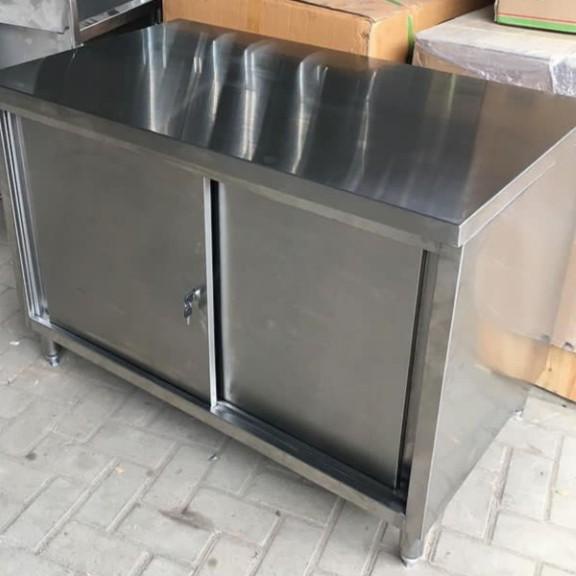 

Cabinet | Cabinet Sliding Door Lemari Stainless Steel Kitchen Equipment