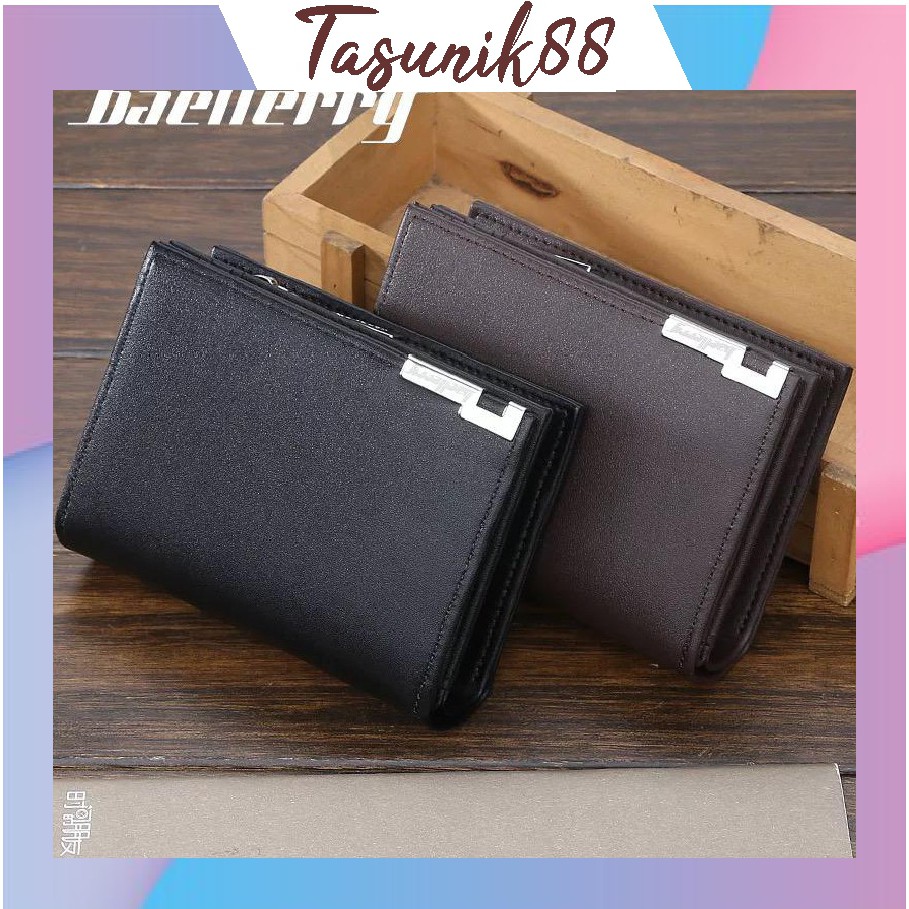 ⭐TasUnik88⭐D025 Dompet Baellerry Pria Wanita Dompet Lipat Original Import Dompet Fashion Murah