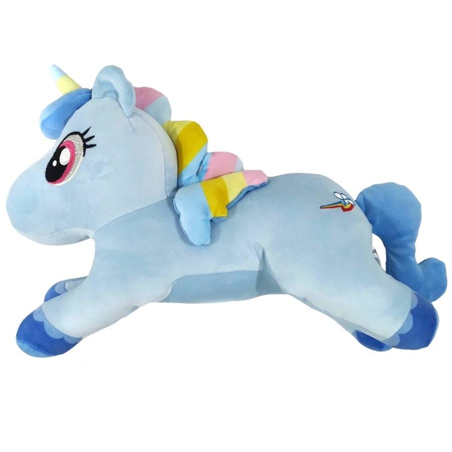 kado Mainan anak Boneka Unicorn Soft Rainbow My Little Pony Plush Toys lembut SNI-Mainan Anak lucu Perempuan