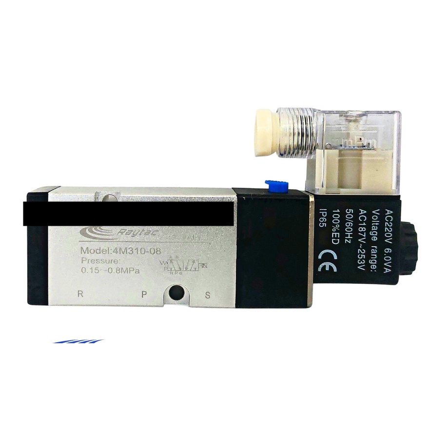 Solenoid Valve 4M310-08 220V DC Pneumatic