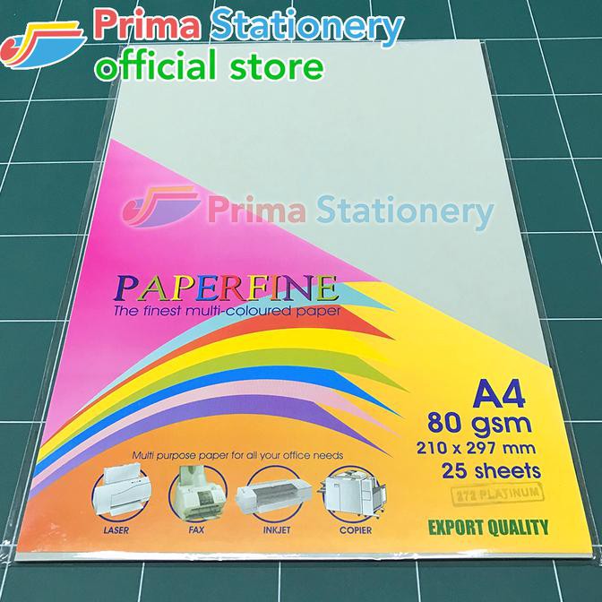 

Kertas HVS Warna Paperfine Platinum