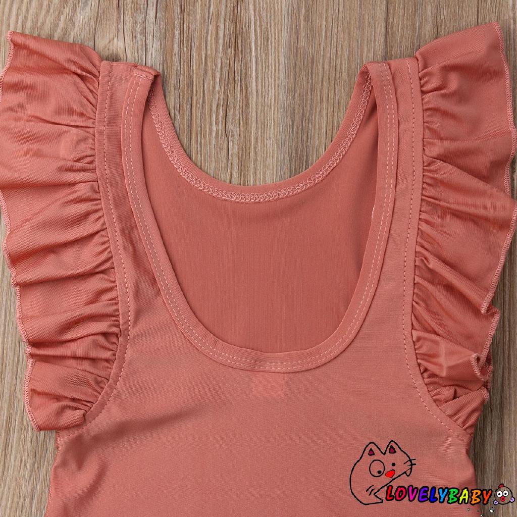  Baju  Renang  Bayi Anak  Perempuan  Model Bikini Aksen 