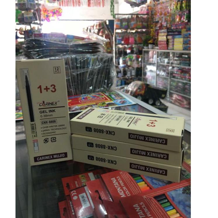 

(PROMO KY849) Pulpen Gel Carinex Mujio Pulpen Gel ✾