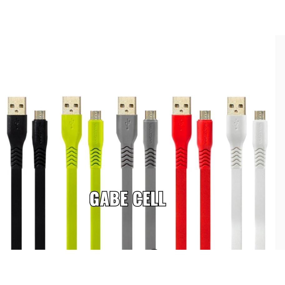 KABEL CHARGER WELLCOMM 3A DATA CASAN CAS KD MICRO IPH TYPE C FAST LIGHTNING TYPE B