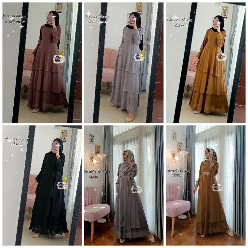 [OPEN RESELLERS ATHATA] FATIMAH MAXY ORI ATHATA/ALEEZA MAXY ORI ATHATA BY DZEE/ CERUTY GAMIS ONLY AT