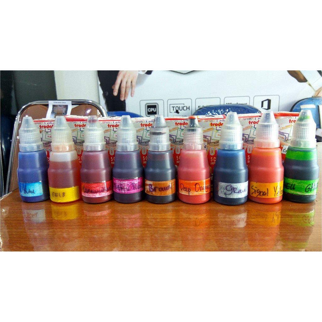 

Tinta Trodat 7012 warna cerah