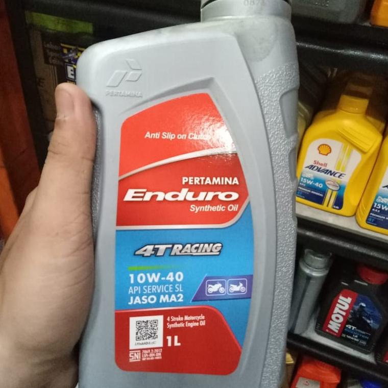 Oli Enduro Racing 1 Liter Oli Pertamina Enduro Racing 1 Liter Oli Enduro 4T Racing Oli Enduro 4T 0,8