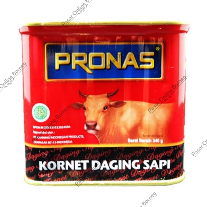 Pronas Kornet Daging Sapi 340 Gram