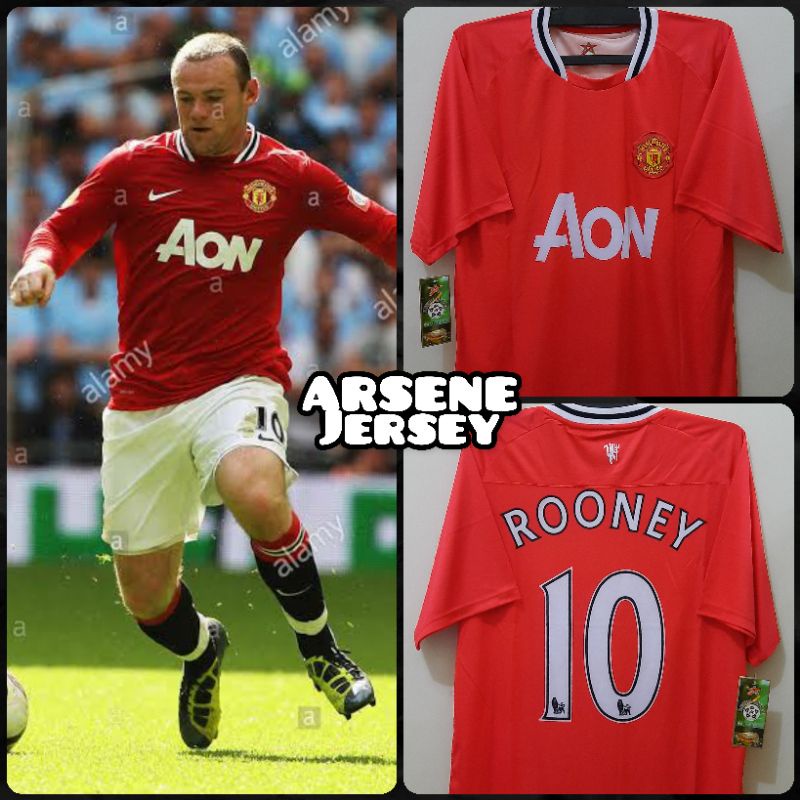 Jersey MU Home 2011/12 ROONEY Seven Stars