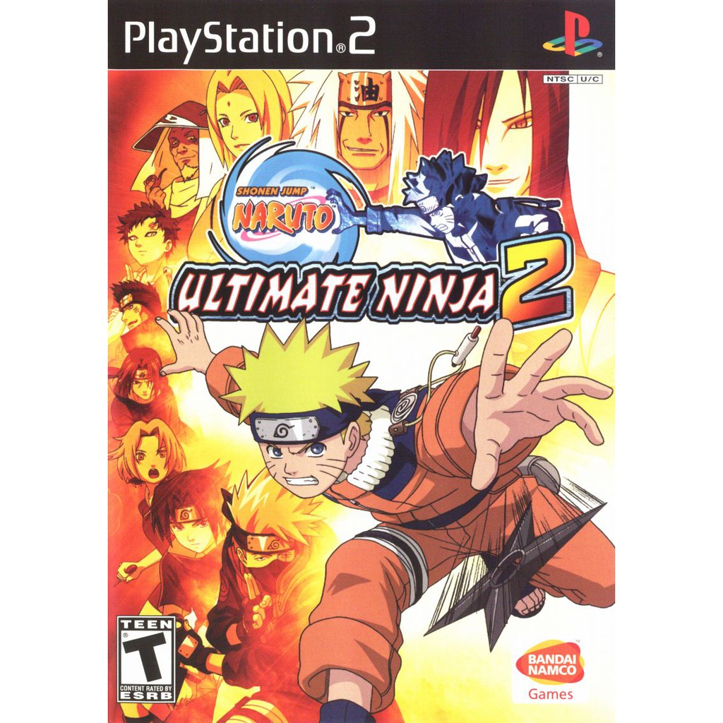 DVD Kaset Game PS2 Naruto Ultimate Ninja 2