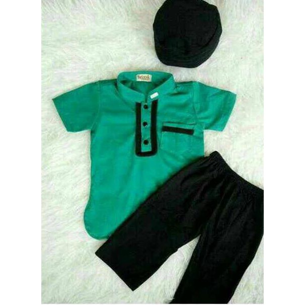 baju koko anak termurah Baju koko anak - bahan kaos ready stock