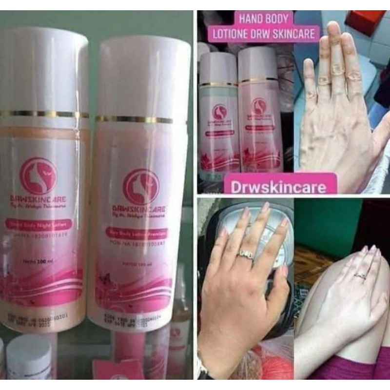 Handbody Lotion Pemutih Siang Malam Aman BPOM Permanen Ampuh