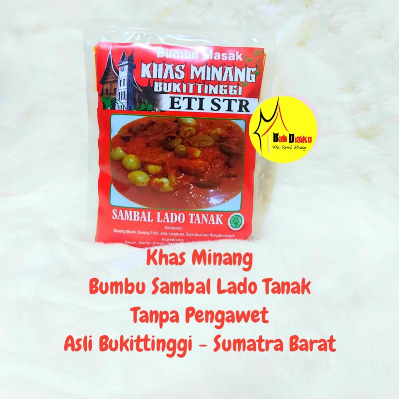 

BUMBU KHAS BUKITTINGGI ETI STR (BUMBU SAMBAL LADO TANAK)