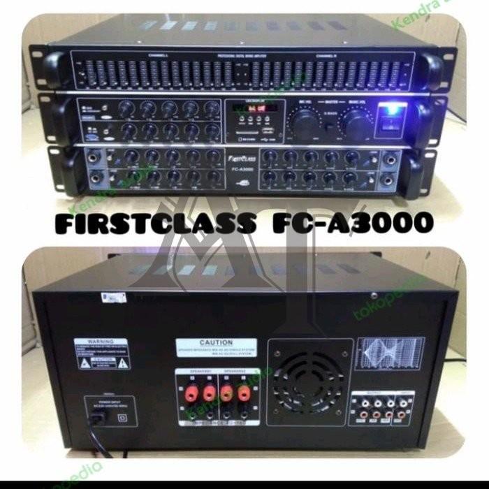 Power Amplifier Karoke Firstclass Fc A 3000 / Fc A3000 Usb / Bt 64