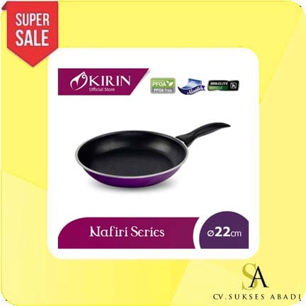 Jual KIRIN FKRFPNAFIRI22-1 FRYPAN |NAFIRI|22|TEFLON CLASSIC murah