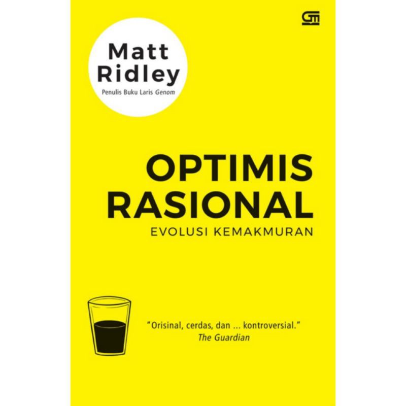 ABmart Buku Genom Kisah Spesies Manusia Dalam 23 Bab & Optimis Rasional Matt Ridley
