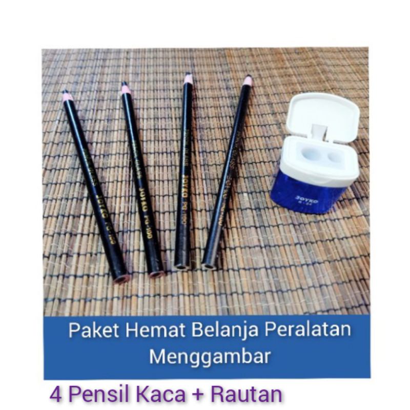 

Pensil Kaca Joyko Pensil Penebal Outline Dan Rautan Dua Lubang Rautan Pensil Penebal Peralatan Menggambar
