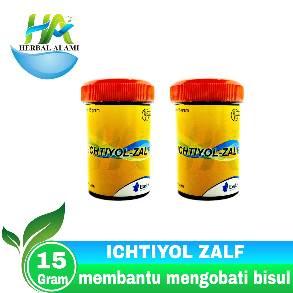 Ichtiyol Zalf / Dun salep ( tube Kuning ) - Obat Salep Bisul