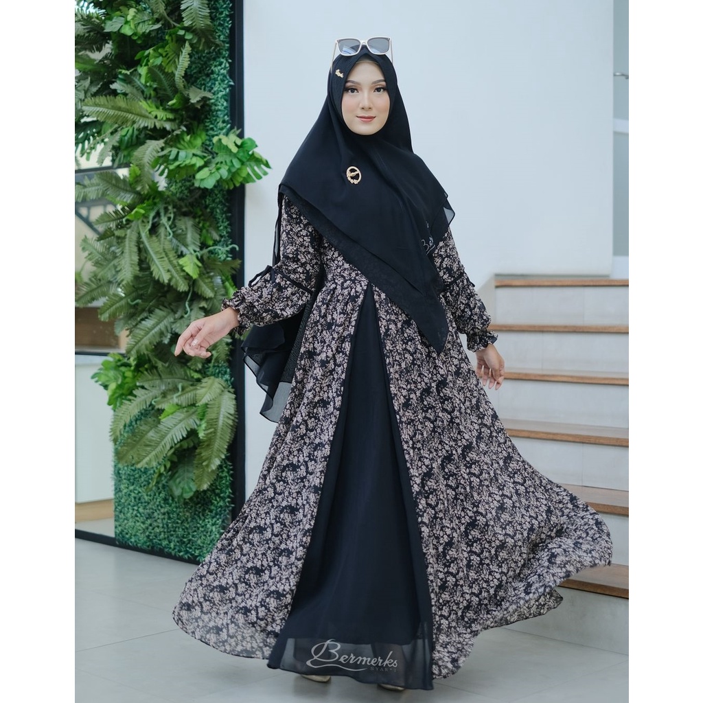 Jual Gamis Bermerks Syar’i Original Alana Kagumi | Shopee Indonesia