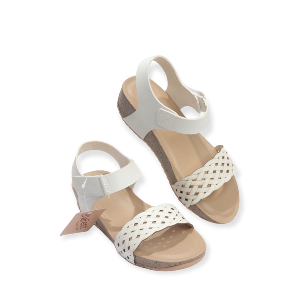d'Lafeet Sandal Anak Perempuan - Lopika White / Ramayana Jatinegara