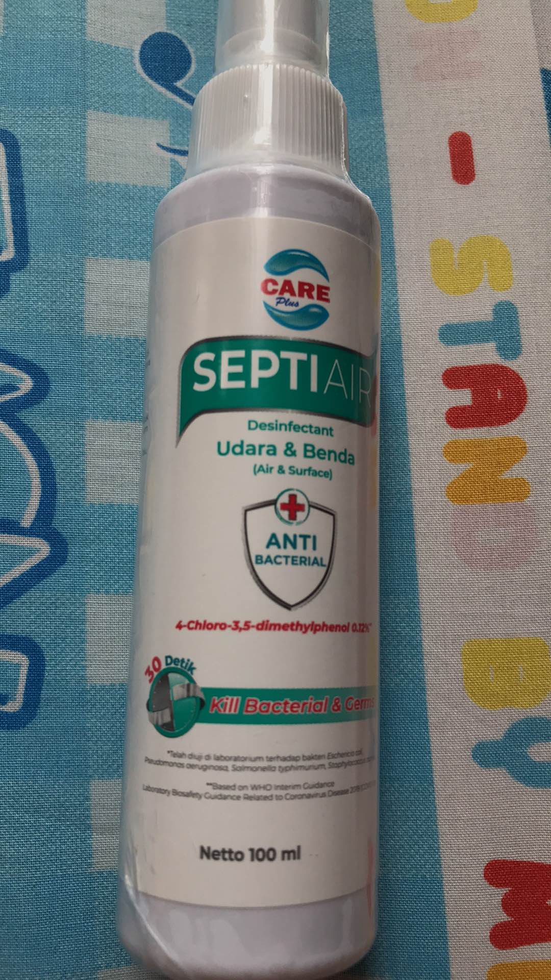 Anakasi Antiseptik Careplus Septiair Disinfectant Anti Bacterial 100ml