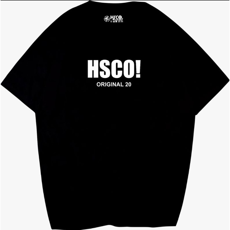 T-SHIRT KAOS DISTRO HSCO ORIGINAL 20