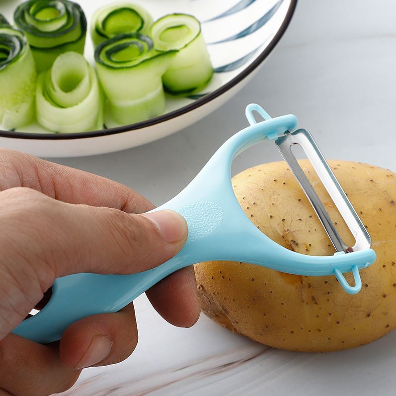 Pisau Kupas Buah Ceramic Peeler Kitchen pengupas kentang wortel