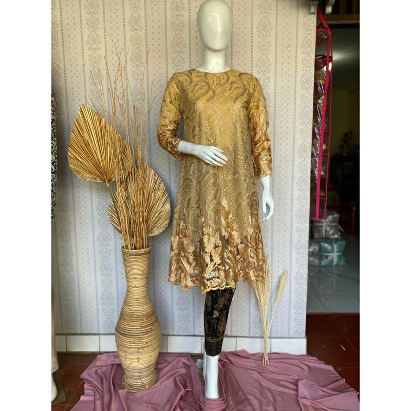 NEW KEBAYA TUNIK TULLE KARTIKA/KEBAYA TERBARU/KEBAYA KARTIKA TERBARU