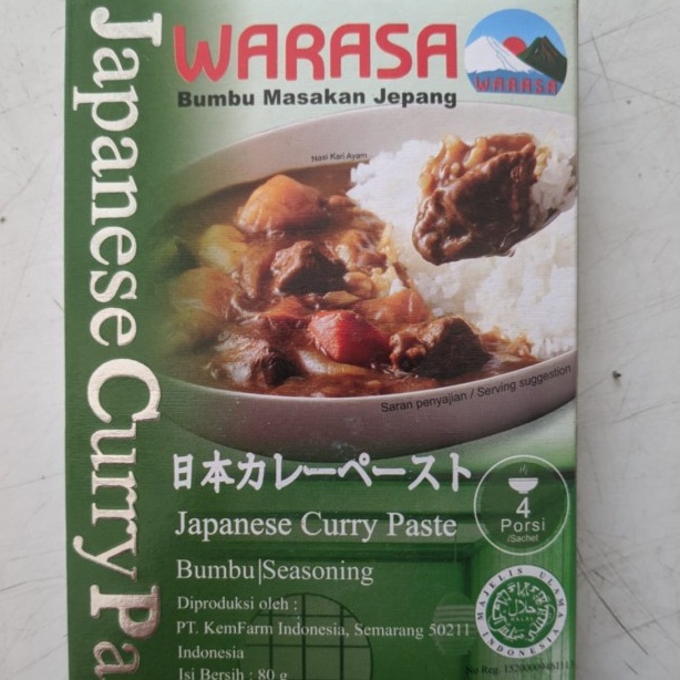 Bumbu Japanese Curry Paste by WARASA 80gr