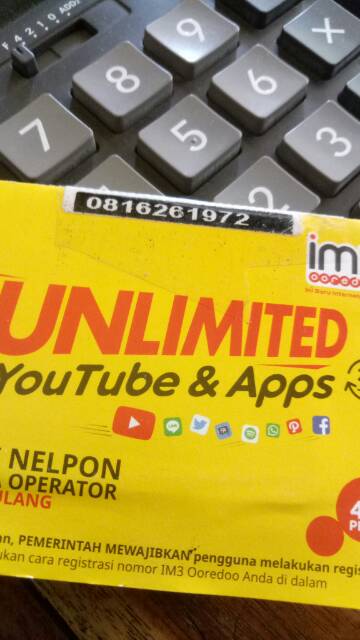 NOMER CANTIK INDOSAT 10digit seri tahun langka