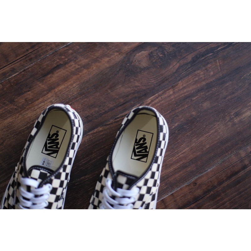 Vans Authentic Classic Checkerboard Black White Original