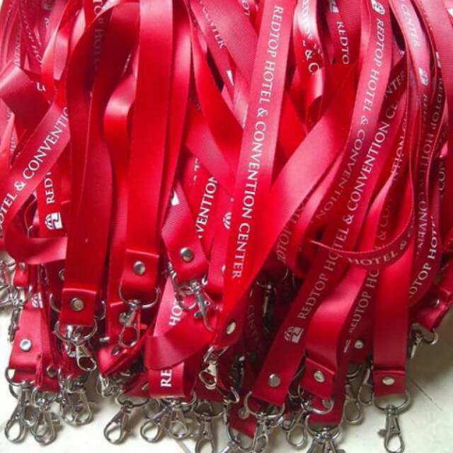 

Tali lanyard id card 2 cm lgsg kait sablon