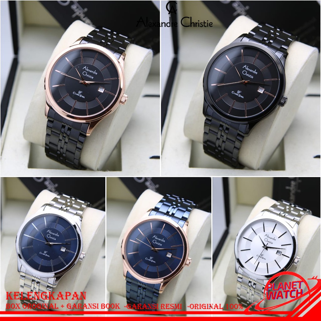 ALEXANDRE CHRISTIE PRIA ORIGINAL JAM TANGAN ALEXANDRE CHRISTIE PRIA JAM ALEXANDRE CRISTIE AC 8348 JA