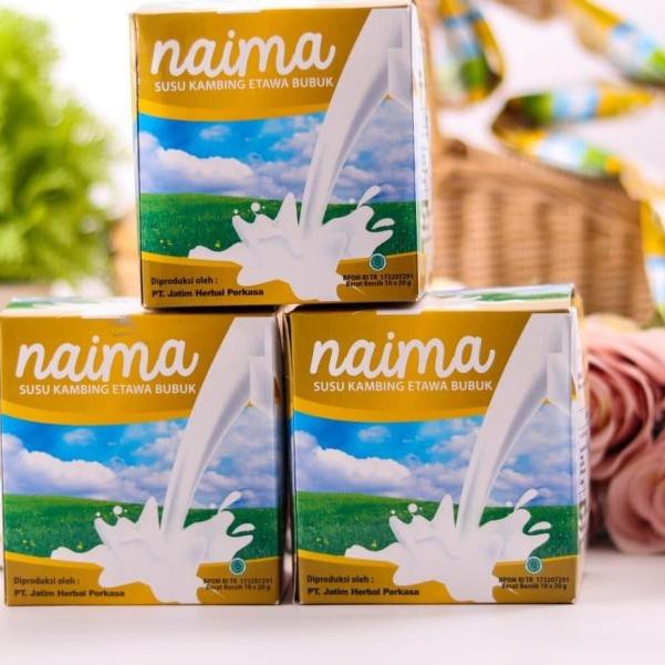 

3NY✹ Susu Kambing Etawa Naima Bubuk Etawa Propolis BeePollen Asli Original Bagus Dipakai