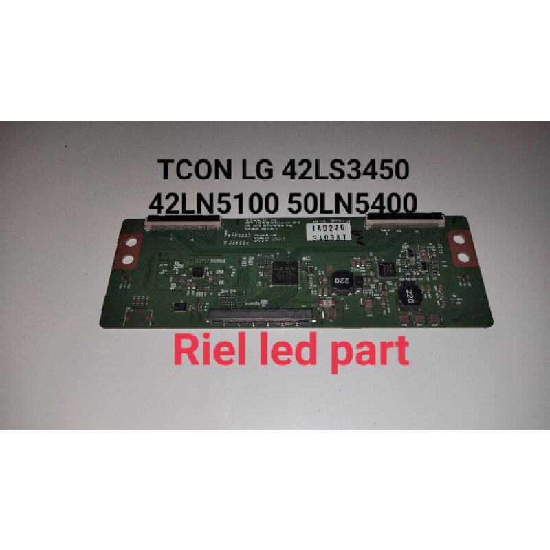 TCON - TICON - TIKON LOGIC BOARD TV LED LG 42LS3450 - 42LN5100 - 50LN5400