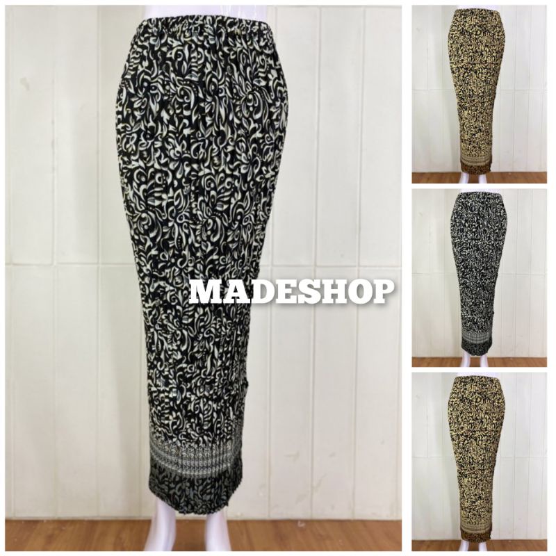 Rok Plisket Batik Jumbo / Bawahan Kebaya / Bawahan Batik