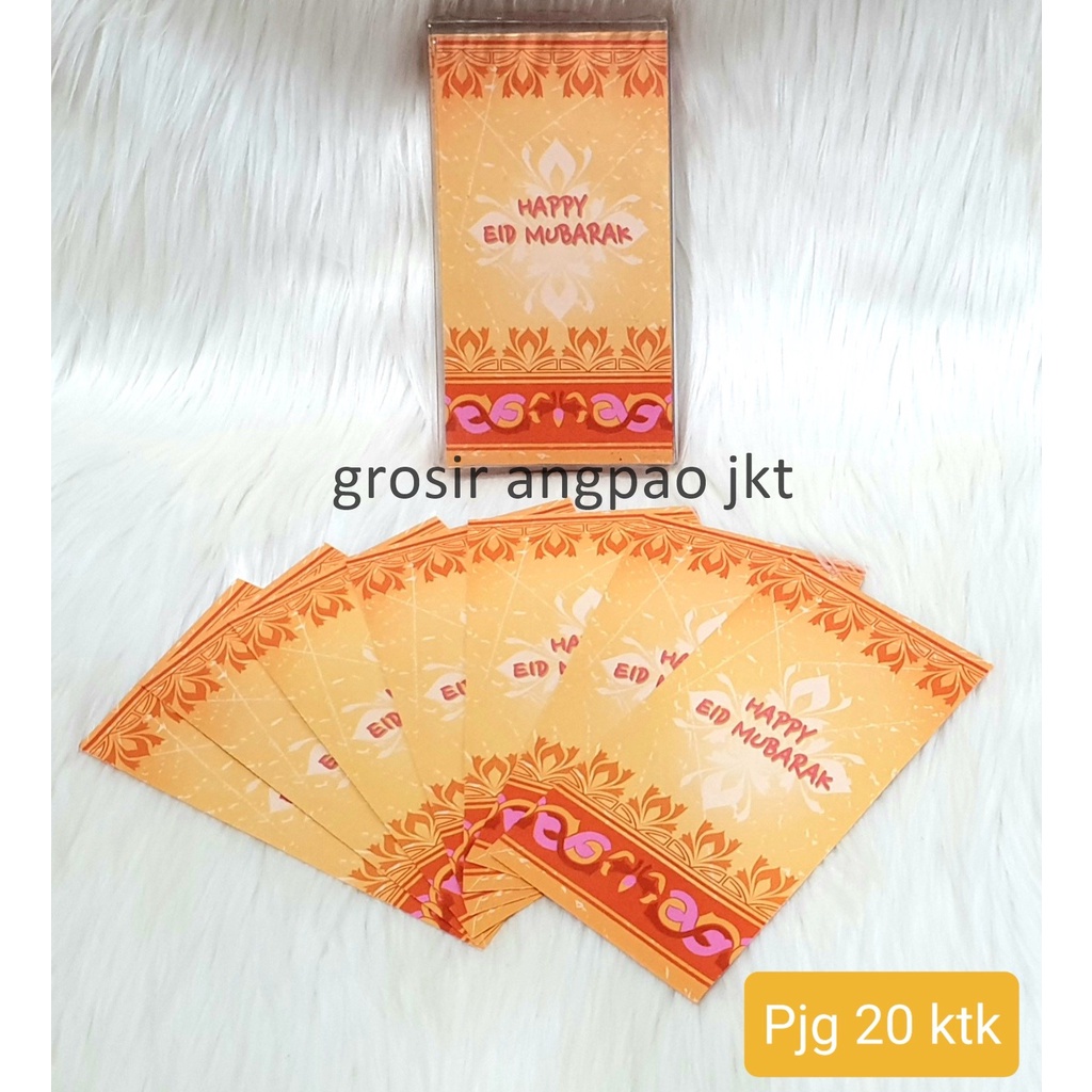 

ANGPAO AMPLOP LEBARAN IDUL FITRI JUMBO PANJANG KOTAK MIKA ISI 50 PREMIUM MURAH PJG20 KTK