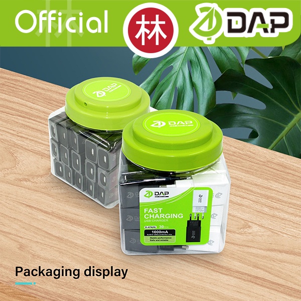 DAP D-AT6(N) Mini Travel Charger Single USB - 1 Toples 30 Pcs