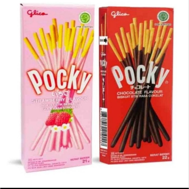 

Glico POCKY Biscuit Stick Half size 22 Gram Pocky Mini