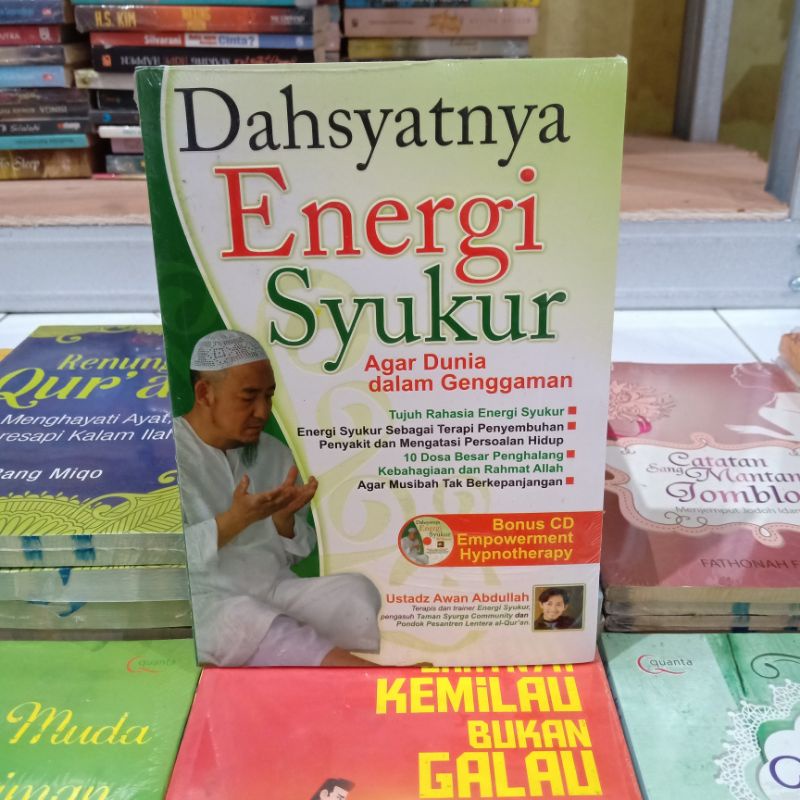 ( PROMO ) Obral buku bacaan islami murah serba 10.000 ( 10rb ) // motivasi islami // novel Islam // pengetahuan Islam // quanta // belanoor-Dahsyatnya energi