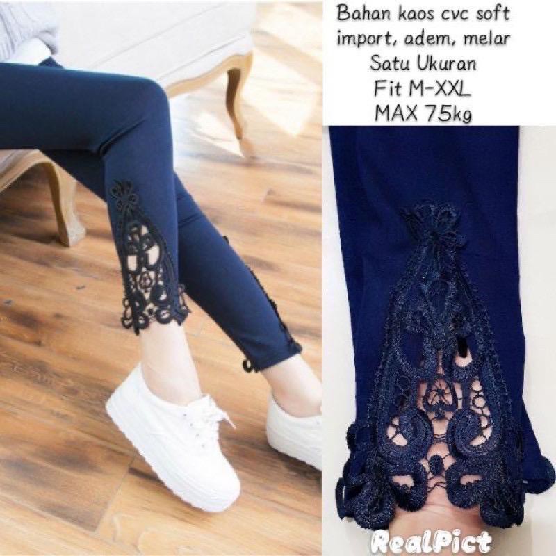 Legging Renda #24 Import Tebal