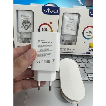 Charger Vivo X30 BKT11Q 3A Type C Flash Charge Fast Charging Casan Tipe C Hp 3.0 Charger Vivo 80 Watt