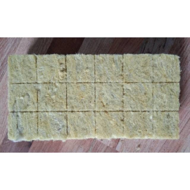

Rockwool hidroponik cultilene 1 slice