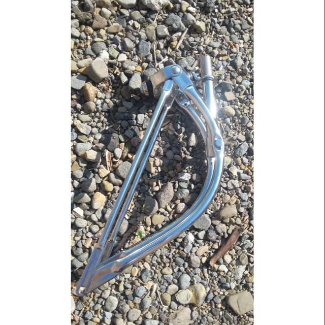 Fork springer full pipa bent ceper sepeda lowrider
