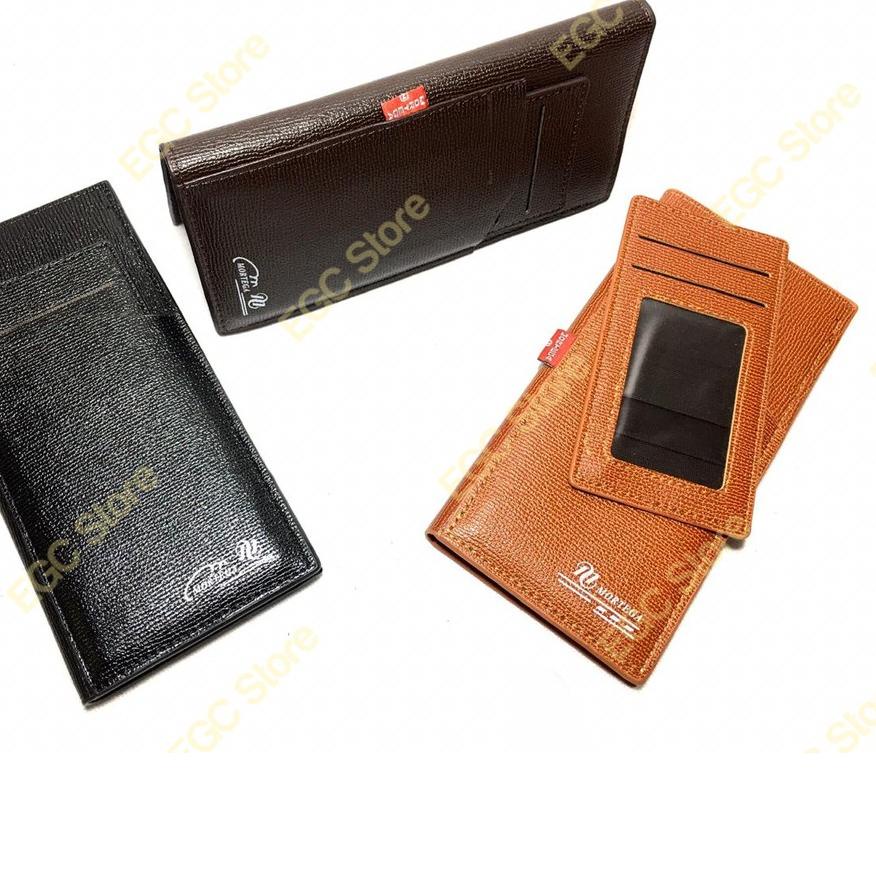 ☃ DOMPET MORTEGA PANJANG PRIA BAHAN KULIT / DOMPET PRIA LEATHER ◘