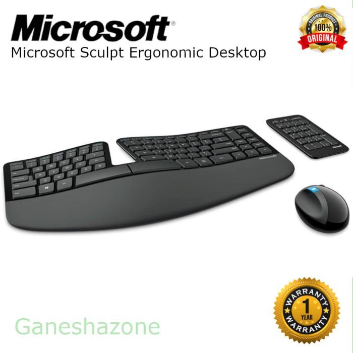 Microsoft Sculpt Ergonomic Desktop Bluetooth Keyboard Mouse