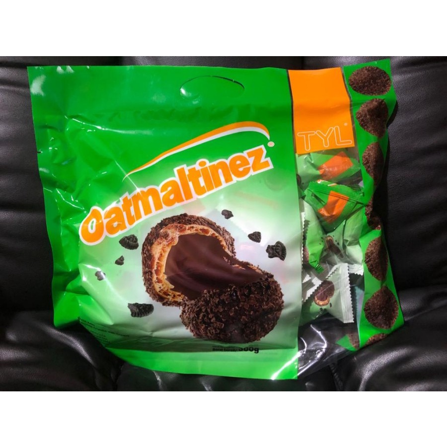 TYL Oatmaltinez Chocolate balls / Biskuit Bola isi Krim Cokelat 300g