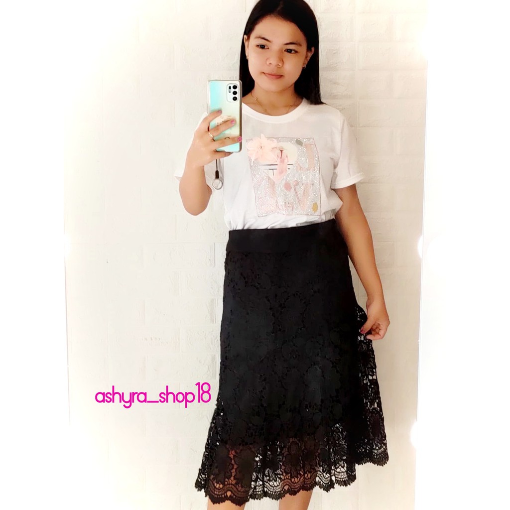 ROK FULL BROKAT IMPORT PREMIUM WANITA