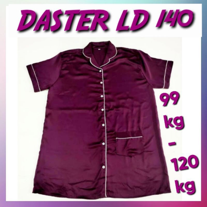 DASTER JUMBO / DRESS JUMBO LD 140 130 SATIN SILK DEWASA