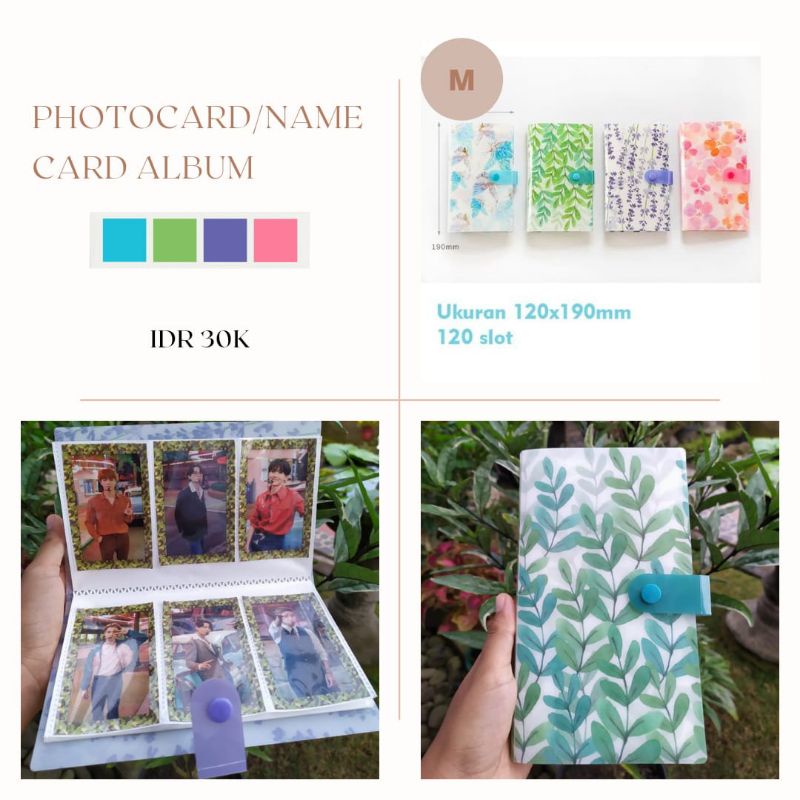

PhotoCard Album / NameCard album murah